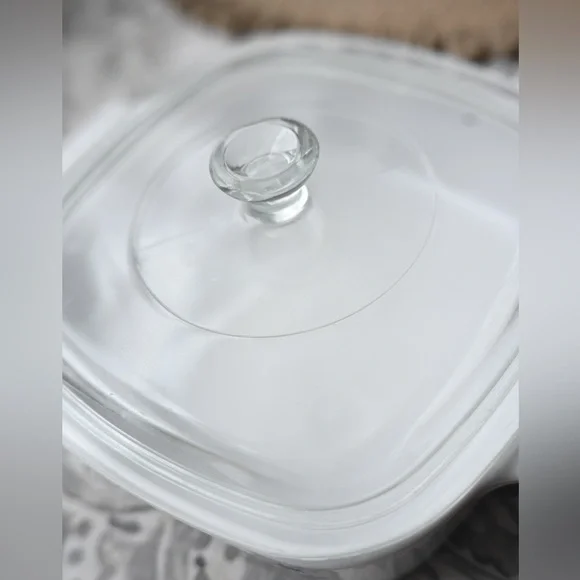 Vintage CorningWare Blue Dusk 1Qt 1L Casserole Dish with Lid Pyrex Made In USA - Picture 16 of 16